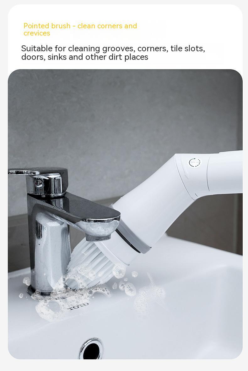 Multifunction-Electric Long-Handle Scrubber