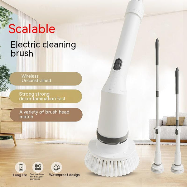 Multifunction-Electric Long-Handle Scrubber